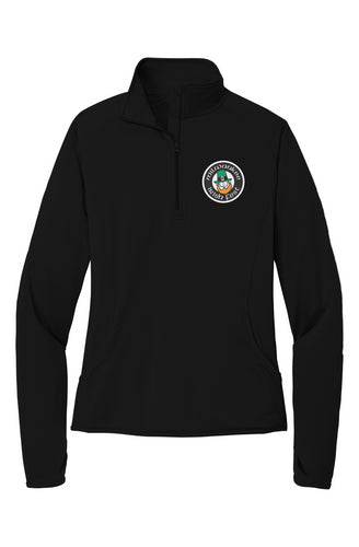 Irish Fest Womens Sport Wick 1/4 Zip Pullover