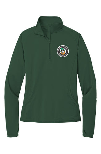 Irish Fest Womens Sport Wick 1/4 Zip Pullover