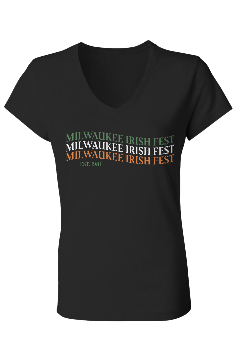 Irish Fest Women's Jersey V-Neck T-Shirt