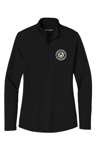 Irish Fest Womens Dry Zone UV Micro Mesh 1/4 Zip